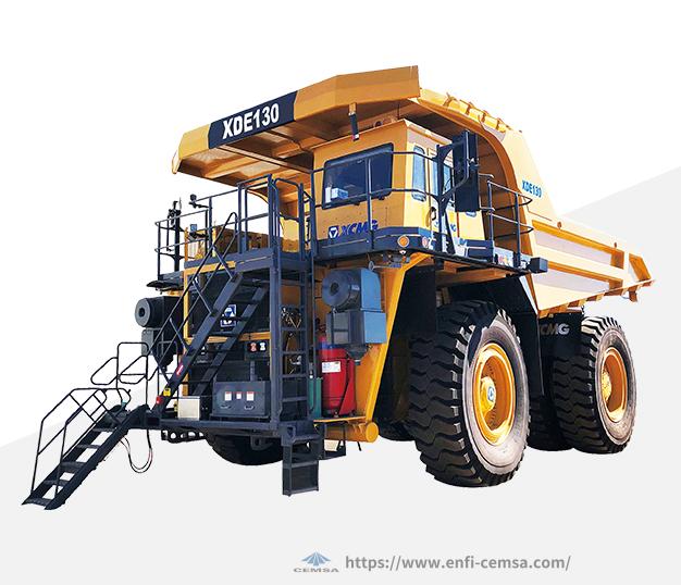 XDE130双桥刚性矿车