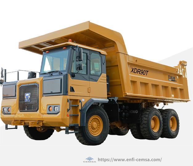 XDR90T三桥刚性矿车