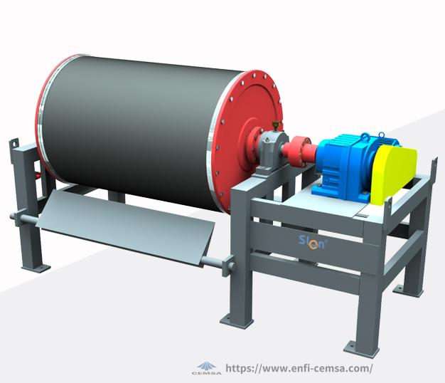 SGTD型块矿干式永磁磁选机