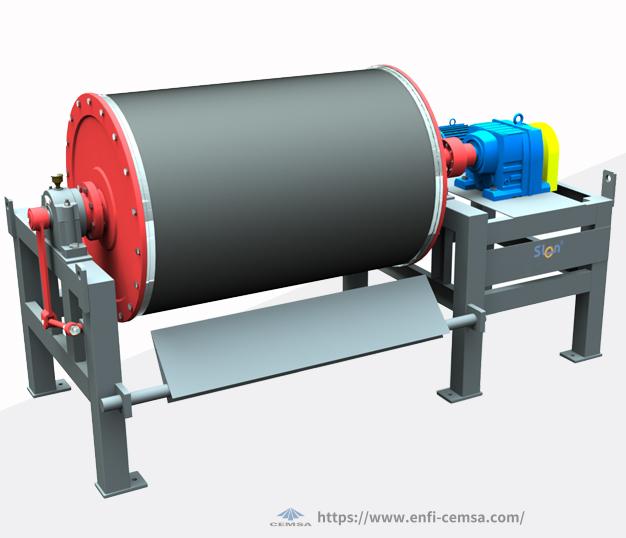 SGTD型块矿干式永磁磁选机