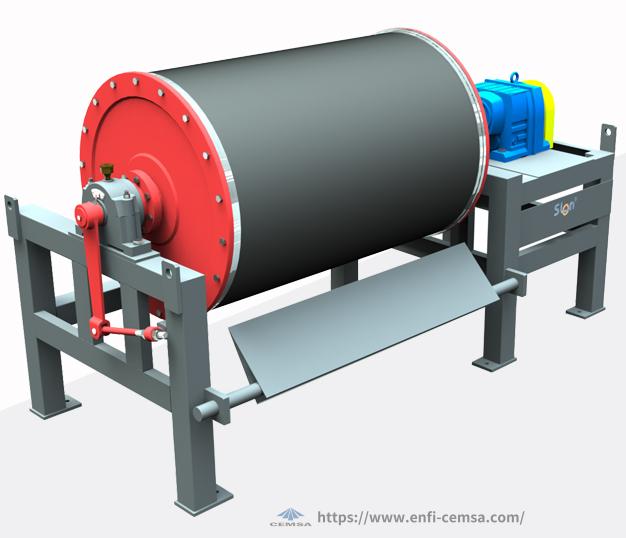 SGTD型块矿干式永磁磁选机