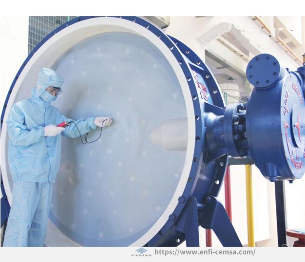 大口径衬里蝶阀