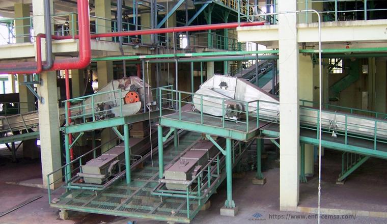 贵溪冶炼厂硫铁矿渣输...