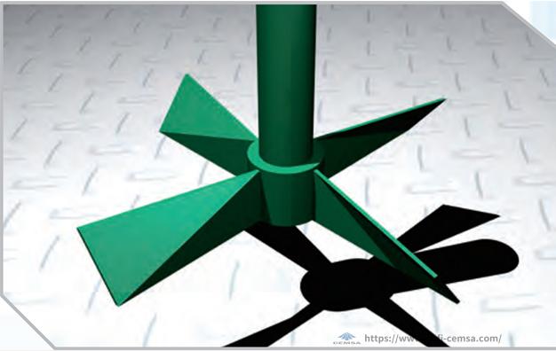 浓密机备件-顺流型搅拌桨