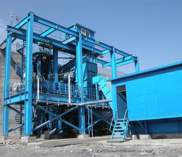 TCC semi-mobile crushing station