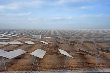 Фотоэлектрическая электростанция, подключенная к сети Чжунвэй в Нинся