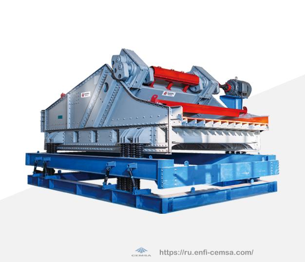 Линейный виброгрохот типа LKLB (коробчатый вибросатор)