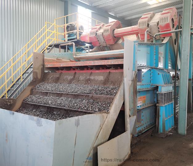 Линейный виброгрохот типа LKLB (коробчатый вибросатор)