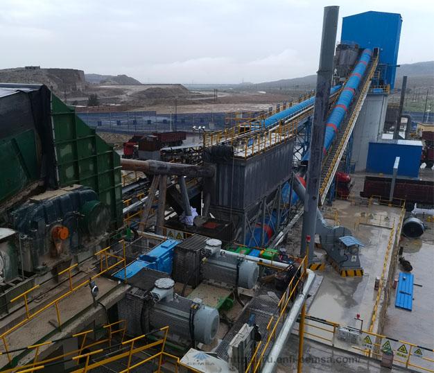 Полупередвижная дробильная станция