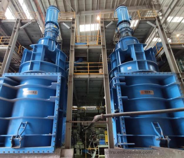 Вертикальная меремешивающая мельница