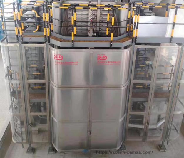 Автоматический вертикальный фильтр-пресс